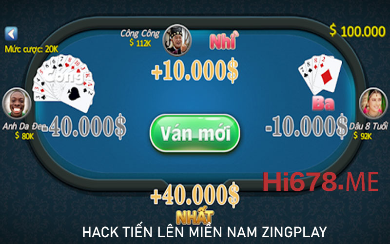 Bí mật hack tiến lên miền nam ZingPlay Sự thật hay lừa đảo?